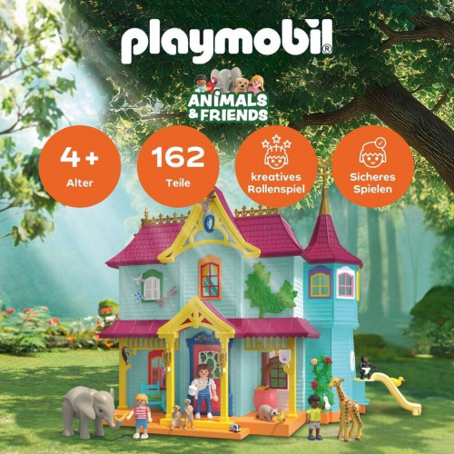 Playmobil Animals & Friends - Mansión de animales (71852)