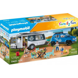 Playmobil Caravana con Coche (71423)