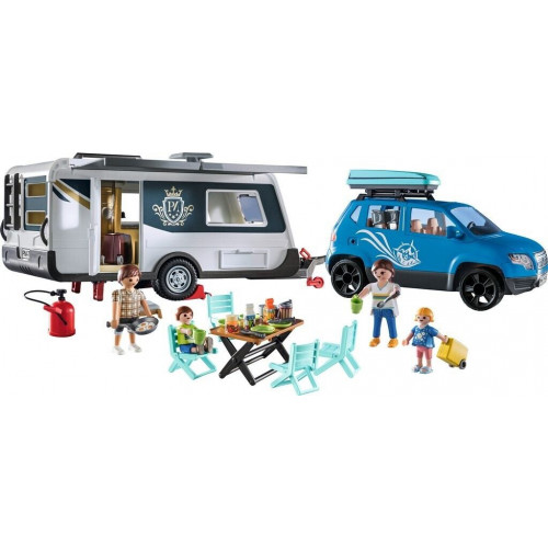 Playmobil Caravana con Coche (71423)