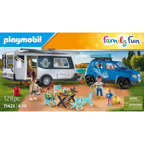 Playmobil Caravana con Coche (71423)
