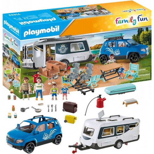 Playmobil Caravana con Coche (71423)