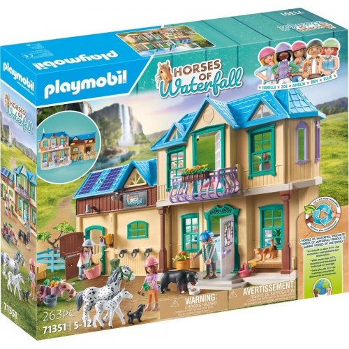 Playmobil Horses of Waterfall - Rancho Waterfall (71351)