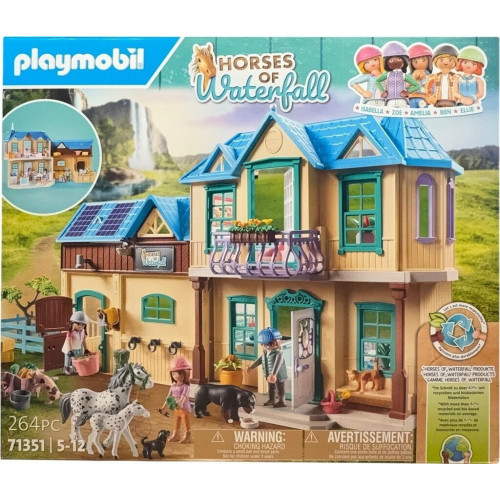 Playmobil Horses of Waterfall - Rancho Waterfall (71351)