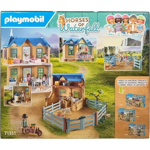Playmobil Horses of Waterfall - Rancho Waterfall (71351)