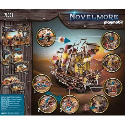 Playmobil Novelmore - Sal'ahari Sands - Tormenta de Arena (71023)