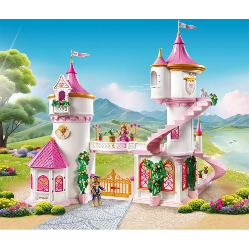 Playmobil Princess Magic - Castillo de princesa con pareja Real (71845)