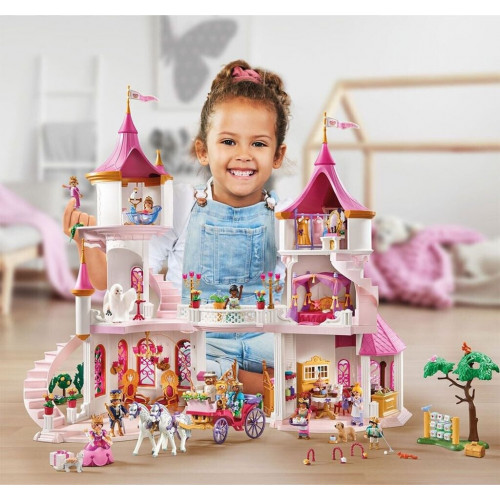 Playmobil Princess Magic - Castillo de princesa con pareja Real (71845)