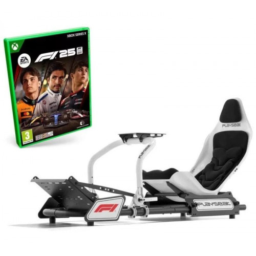 Playseat Formula Instinct F1 Edition Asiento de Carreras Blanco + EA Sports F1 25 Xbox Series X