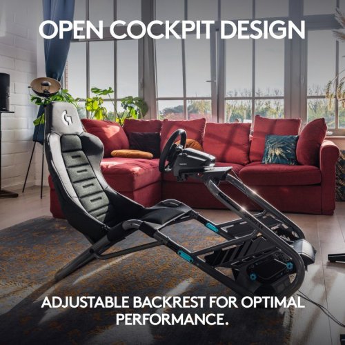 Playseat Trophy Logitech G Edition Asiento para Simulación de Carreras Negro