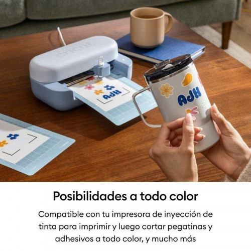 Plotter de corte Cricut Joy 2 Azul Pack Essential portátil Bluetooth