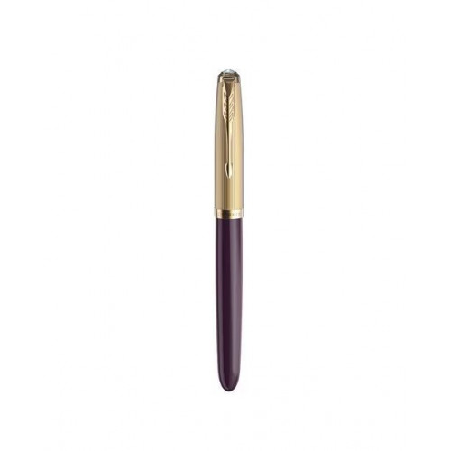 Pluma Parker 51 Premium Ciruela y Dorado GT