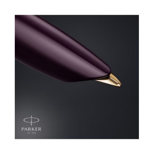 Pluma Parker 51 Premium Ciruela y Dorado GT