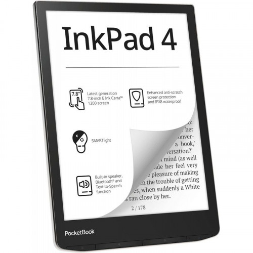 Pocketbook - Tableta de tinta electrónica con luz frontal y pantalla de 8