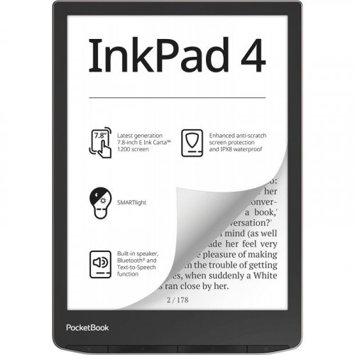 Pocketbook - Tableta de tinta electrónica con luz frontal y pantalla de 8