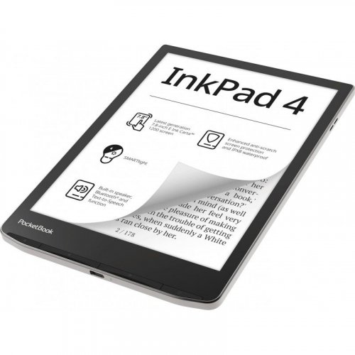 Pocketbook - Tableta de tinta electrónica con luz frontal y pantalla de 8