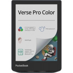 Pocketbook Verse Pro Color Stormy Sea Incluye Funda Pocketbook Shell – Negro