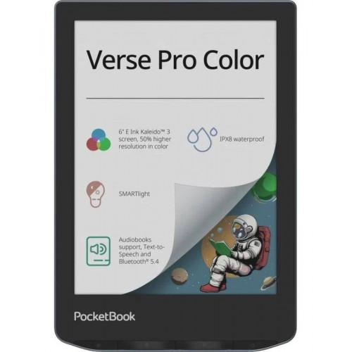 Pocketbook Verse Pro Color Stormy Sea Incluye Funda Pocketbook Shell – Negro