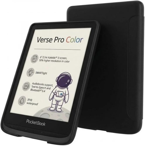 Pocketbook Verse Pro Color Stormy Sea Incluye Funda Pocketbook Shell – Negro