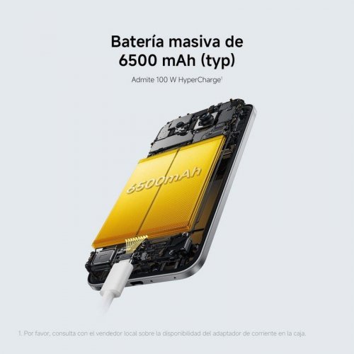 POCO M8 Pro Negro 5G - 256GB - 8GB - AMOLED 1.5K 5G Dual SIM Batería 6500mAh 100W IP68 HyperOS 2