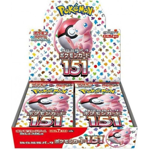 Pokémon Karmesin & Purpur - 151 20er Booster Box Display (Japanisch)
