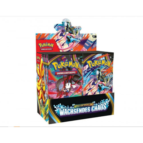 Pokémon Mega Entwicklung: Wachsendes Chaos Booster Display 36 (DE)