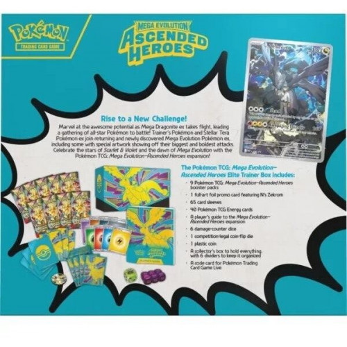 Pokémon Mega Evolution - Ascended Heroes Top-Trainr Box (EN)