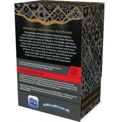 Pokémon Scarlet & Violet Paldean Fates Booster Bundle Box (EN)
