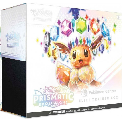 Pokémon Scarlet & Violet Prismatic Evolutions SV8.5 Elite-Trainer-Box (EN)