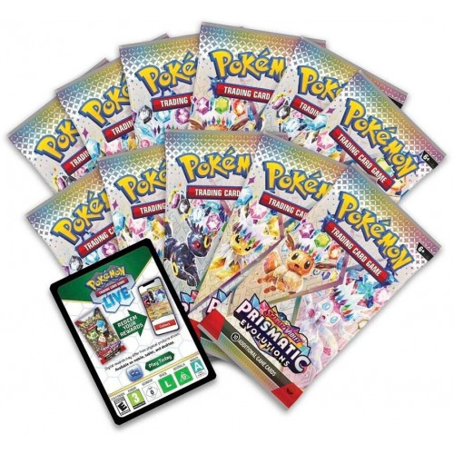 Pokémon Scarlet & Violet Prismatic Evolutions SV8.5 Elite-Trainer-Box (EN)