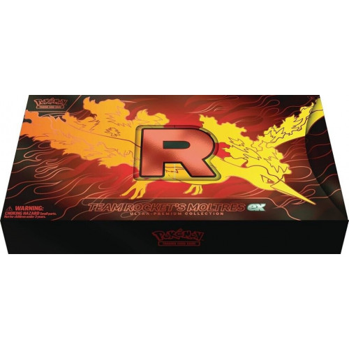 Pokémon TCG: Team Rocket s Moltres ex Ultra-Premium Collection (EN)