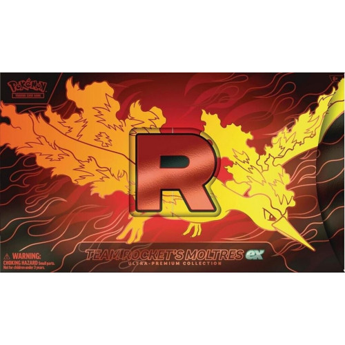 Pokémon TCG: Team Rocket s Moltres ex Ultra-Premium Collection (EN)