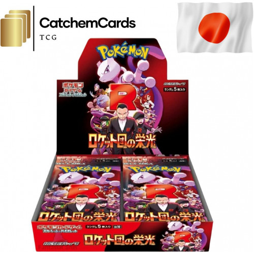 Pokémon The Glory Of Team Rocket Display Sv10 JP (30 Packs)