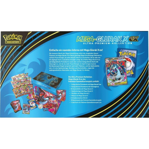 Pokémon Ultra-Premium-Kollektion Mega-Glurak X-ex (DE)