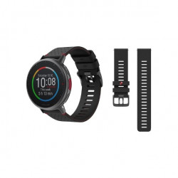 Polar Vantage V2 Shift Edition Multisport GPS Smartwatch, Registro de Frecuencia Cardíaca en la Muñeca para Running, Natación, Ciclismo, Controles de Música, Predicción Meteorológica,M/L, Negro y Rojo – Solo probado
