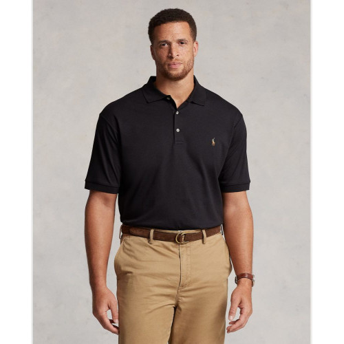 Polo de hombre tallas grandes Negro