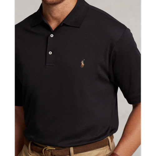 Polo de hombre tallas grandes Negro