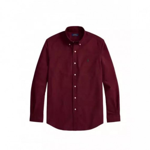 Polo RALPH LAUREN - Cubdppcs-long Sleeve-sport Shirt - Classic Wine C5200 - 710805564526/CLASSIC Wine C5200