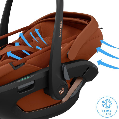 Portabebé Maxi-Cosi CORAL SLIDE PRO, 40-87cm, 0-24meses. <13Kg Teja