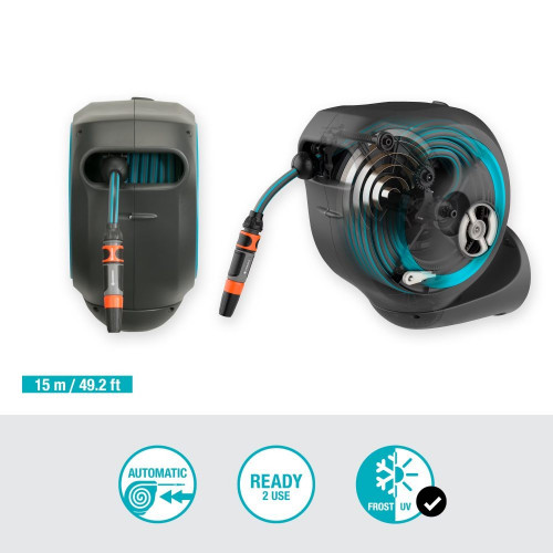 Portamanguera automático Mural RollUp S 15 m