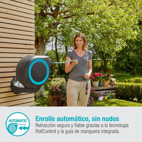 Portamanguera automático Mural RollUp S 15 m