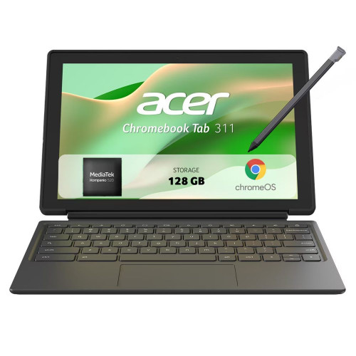 Portátil Acer Chromebook Tab 311 CW311-3HN, Mediatek MT8186, 8GB, 128GB eMMC, 11