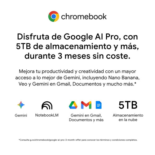 Portátil Acer Chromebook Tab 311 CW311-3HN, Mediatek MT8186, 8GB, 128GB eMMC, 11