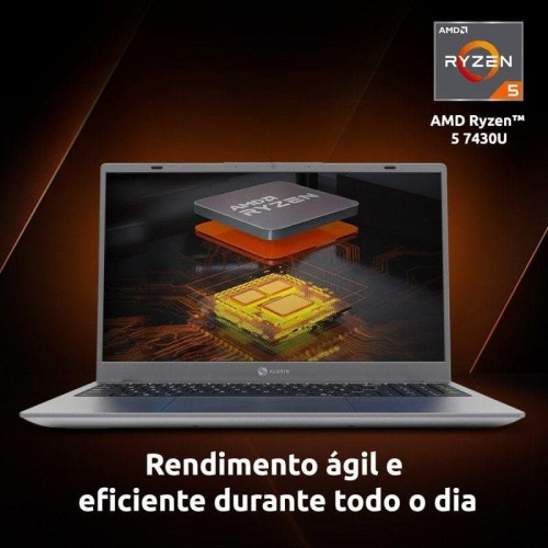 Portátil Alurin Flex Advance AMD Ryzen 5 7430 15.6