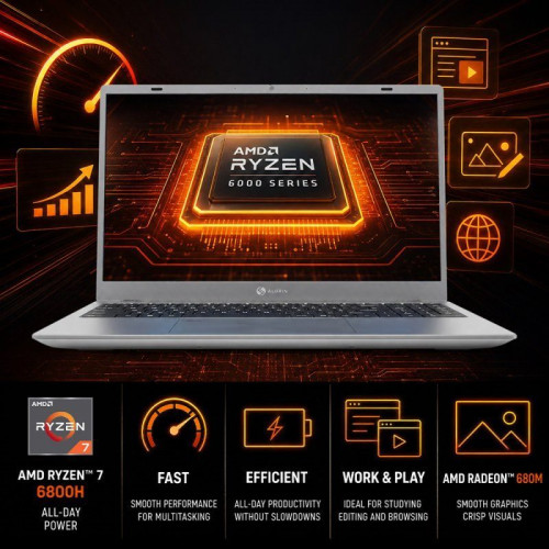 Portátil Alurin Flex Advance AMD Ryzen 7 6800/16GB/512GB/15.6