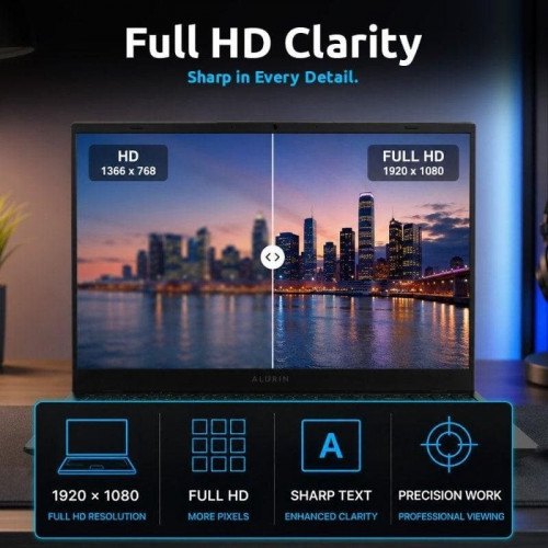 Portátil Alurin Flex Advance Intel Core i3-1210U 15.6