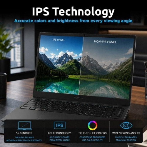 Portátil Alurin Flex Advance Intel Core i3-1210U 15.6