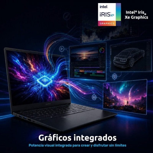 Portátil Alurin Flex Advance Intel Core i5 1250P 15.6