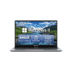 Portátil - BLACKVIEW AceBook 6 (Con una pegatina de teclado en español), 15,6 
