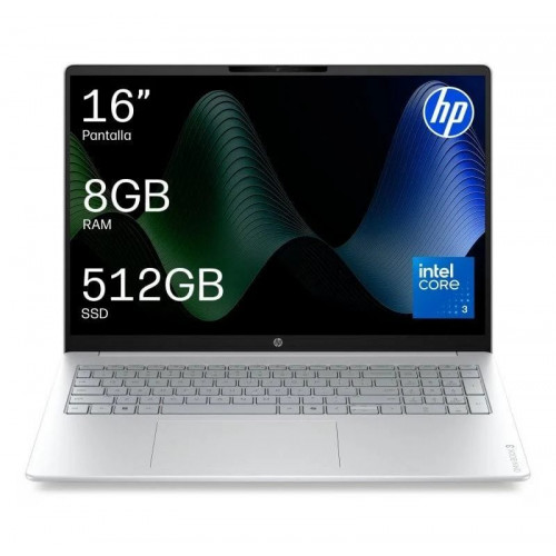 Portatil HP OmniBook 3 16-BU0030NS Intel Core 3-100U/ 8GB/ 512GB SSD