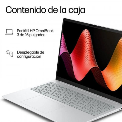 Portatil HP OmniBook 3 16-BU0030NS Intel Core 3-100U/ 8GB/ 512GB SSD